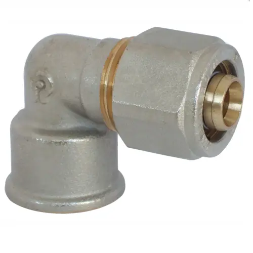 Gomito Femmina a Stringere Multistrato (1/2" x 16-2mm)