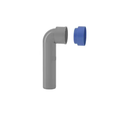 Curva Tecnica Prolungata PP a Innesto Senza Morsetto