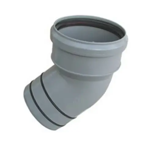 Curva di Passaggio al PVC a Innesto (45°)