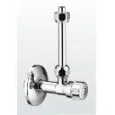 Rubinetto per Cassetta WC completo con Maniglia in Ottone a Vitone