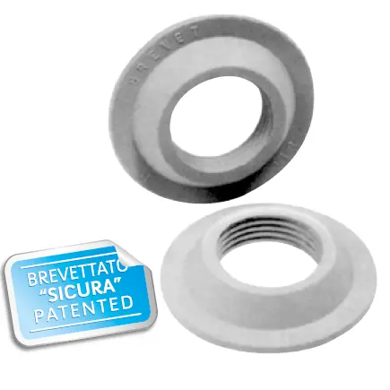 Guarnizione Filettata per Pilette e Rubinetterie (3/8" - 49 x 15)