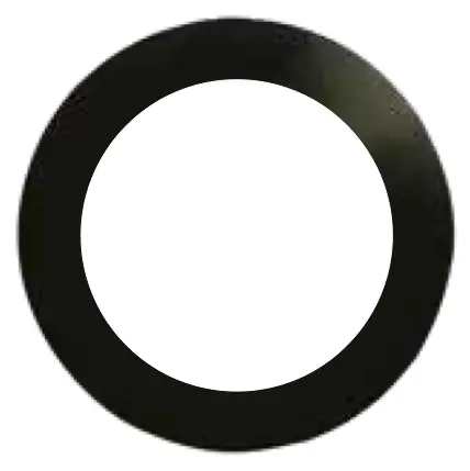 Guarnizione in Gomma Resistenza Scaldabagno 44x36x4