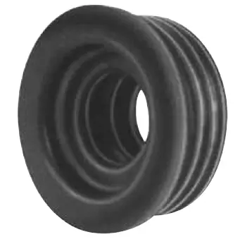 Morsetto in Gomma Nera per Curva Tecnica