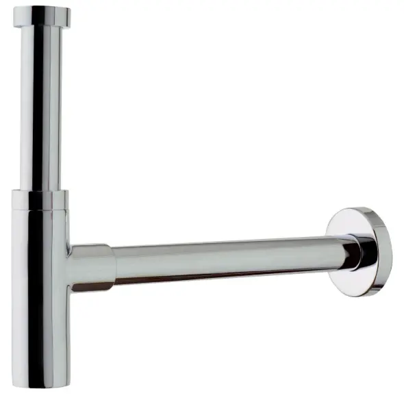 Sifone Arredo a Bottiglia in Ottone Cromato