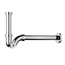 Sifone per Lavabo e Bidet in ABS Cromato