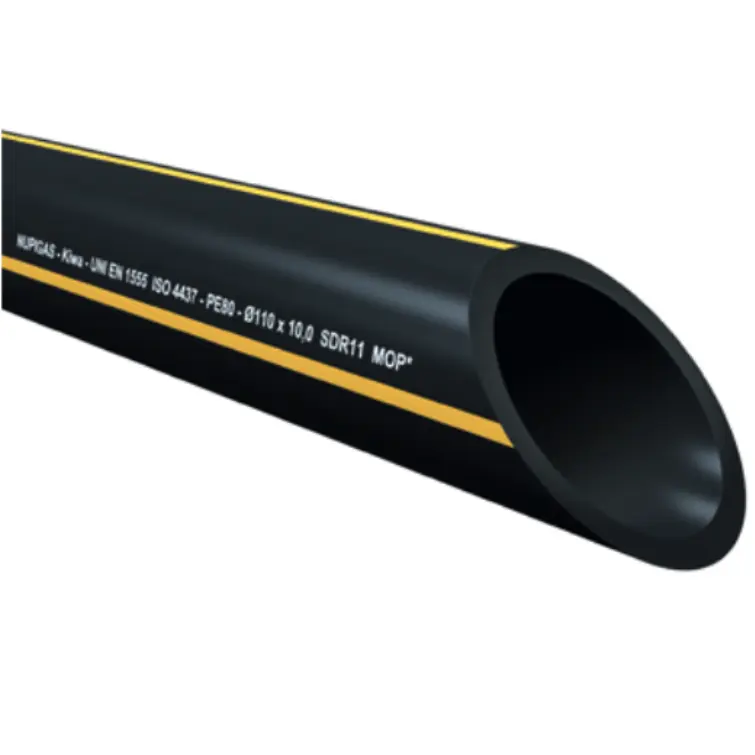 Tubo Polietilene per Gas SDR11 - S5 Alta Densità - in Rotolo