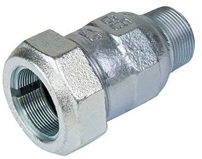 Raccordo Rapido M Zincato (1/2")