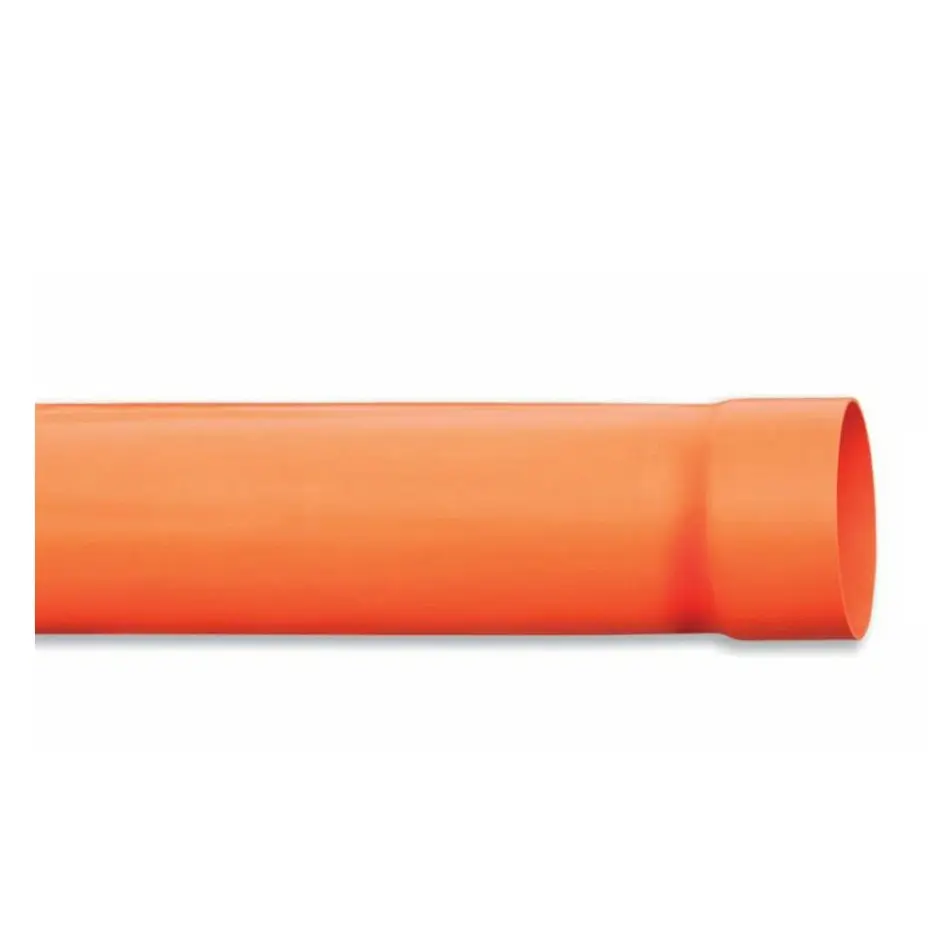 Tubo PVC Rosso (Ø140, 1 m)
