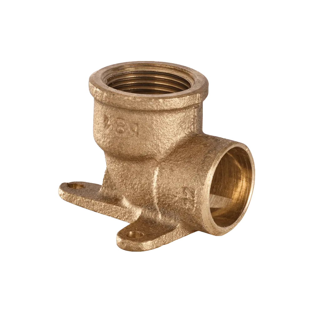 Gomito F Flangiato in Bronzo a Saldare