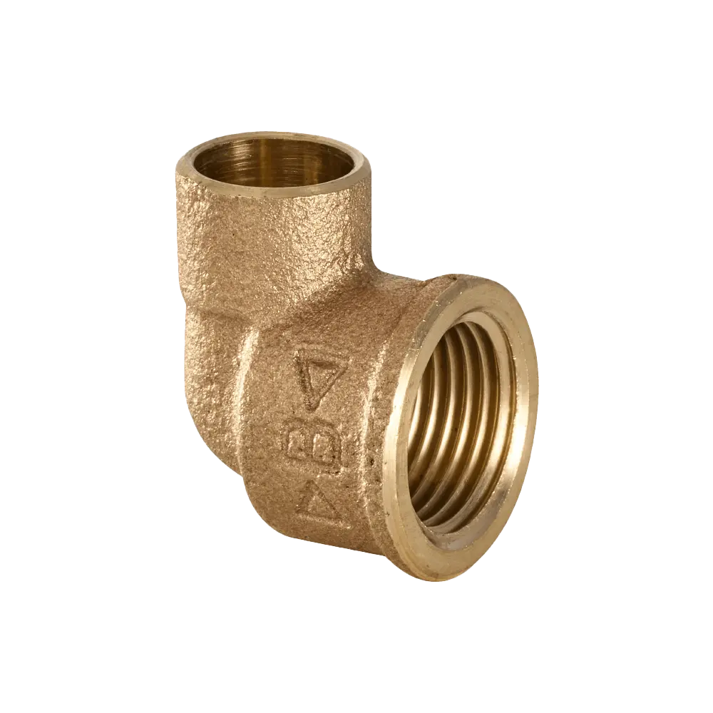 Gomito F in Bronzo a Saldare (18 x 3/4")