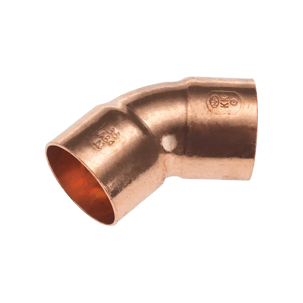 Curva FF a 45° Rame a Saldare (Ø22)