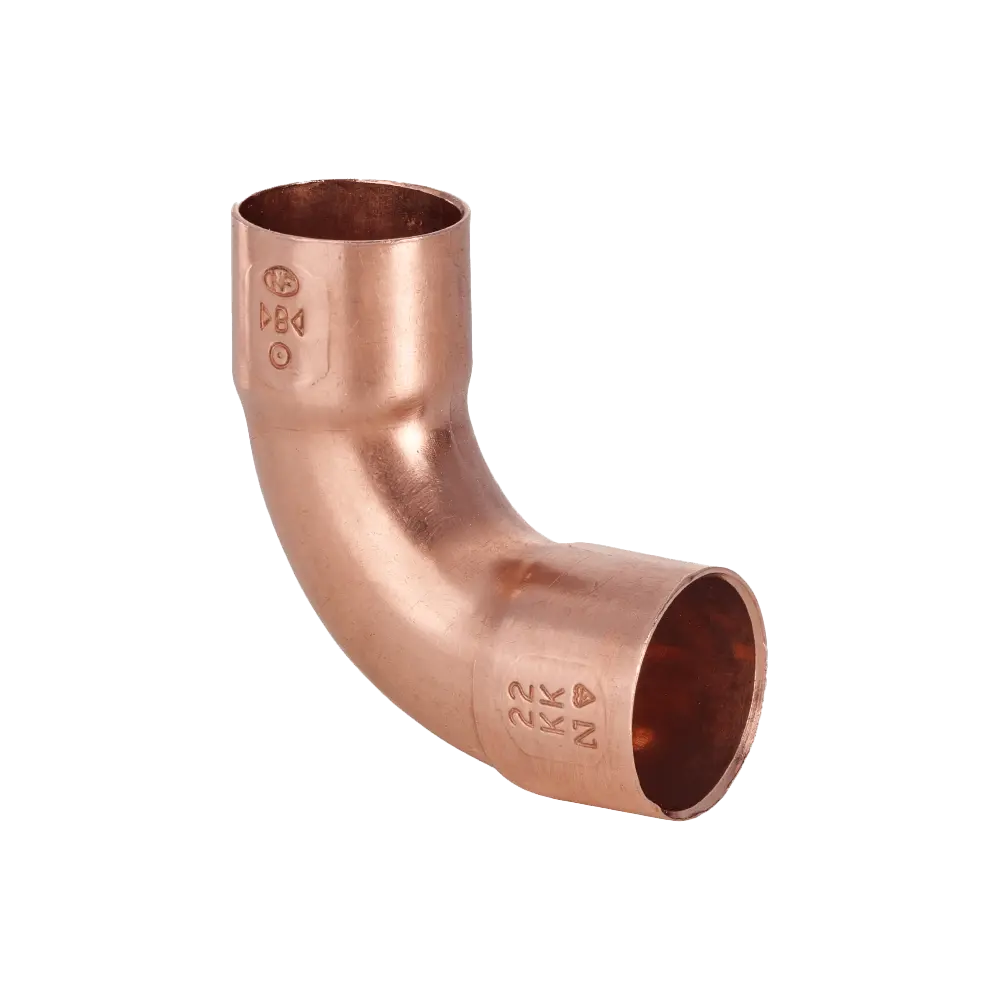 Curva FF a 90° Rame a Saldare