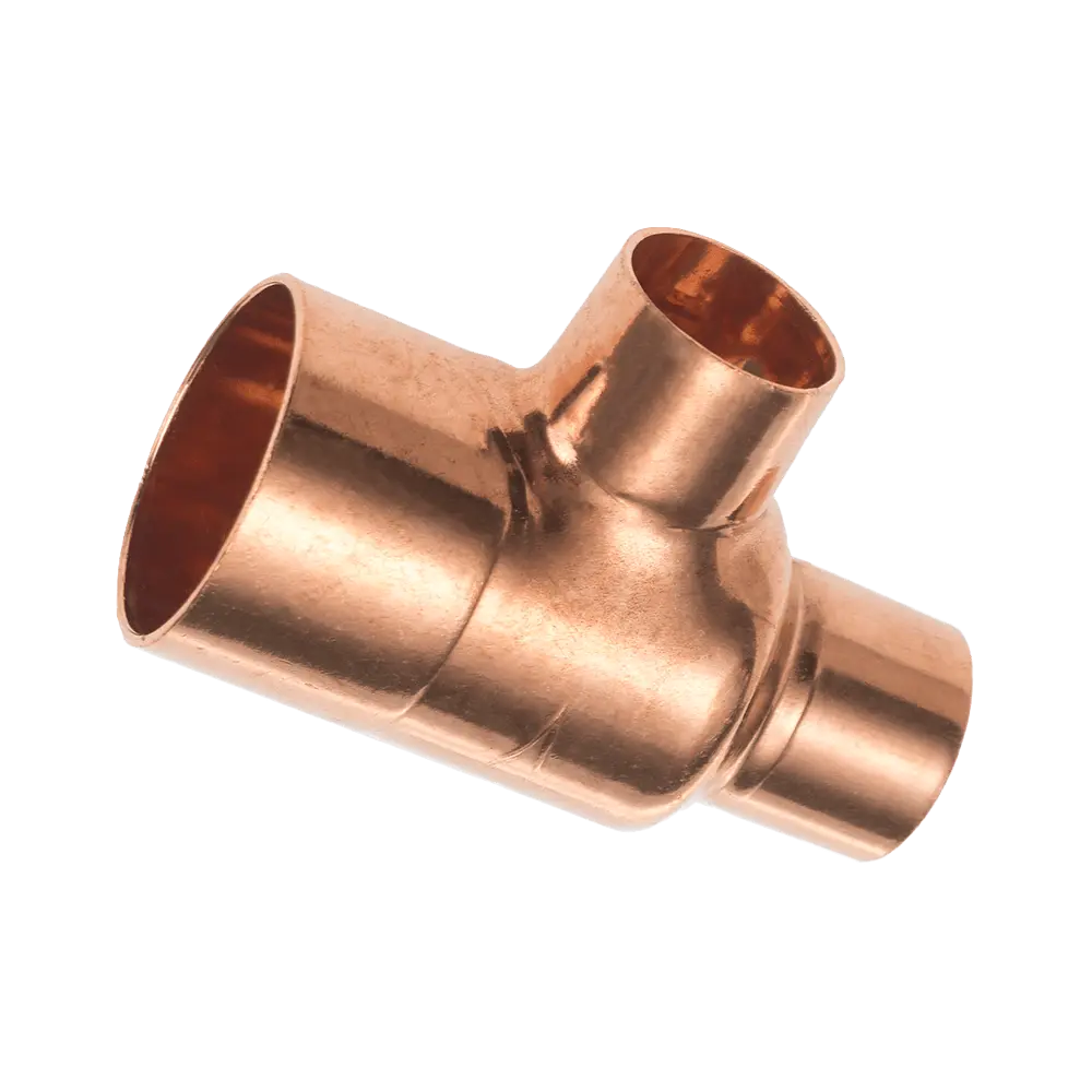 Tee Rame Ridotta a Saldare