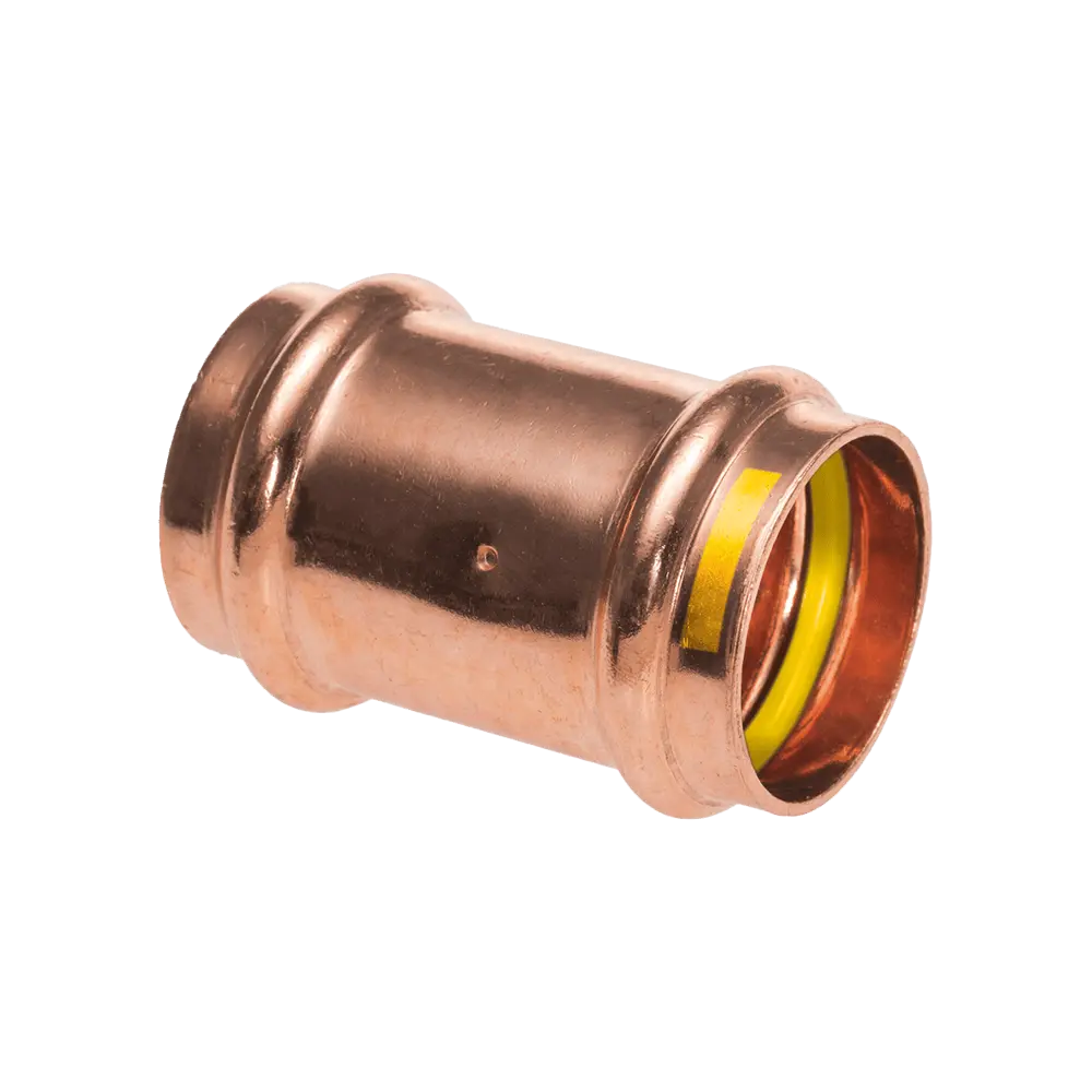 Manicotto con Battuta Rame a Pressare per Gas