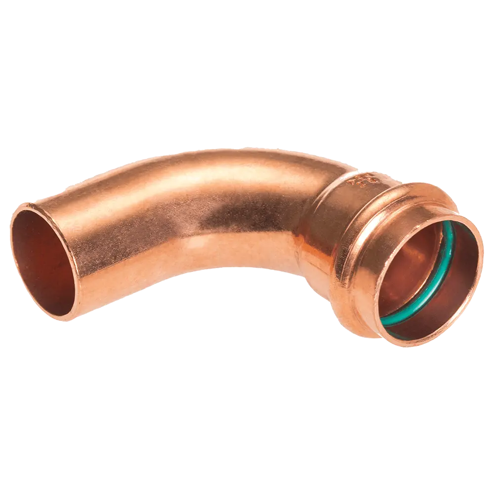 Curva MF a 90° Rame a Pressare per Solare (Ø15)