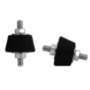 Kit 4Pz Antivibranti per Staffe - in Gomma Filetto M8