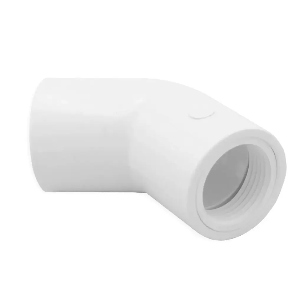 Curva FF a 45° con Guarnizione per Tubo Rigido - Scarico Condensa