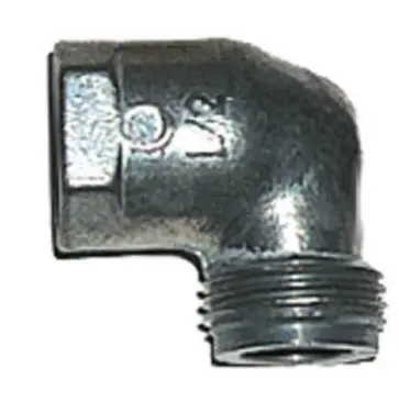 Gomito MF in Alluminio per Allaccio Flessibile Gas 