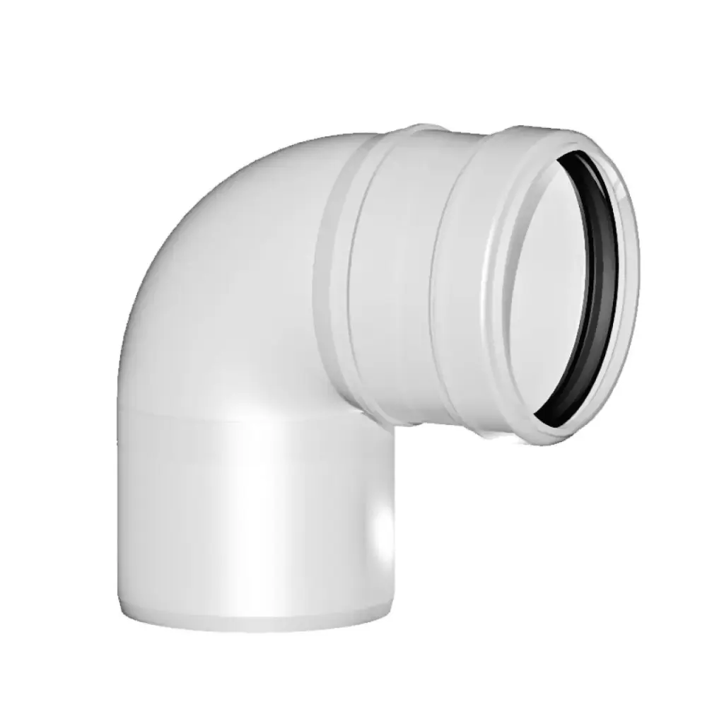 Curva a 90° in PP per Condensazione