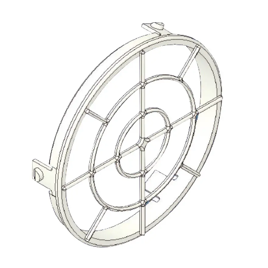 Griglia di Aspirazione Leggera in PP 