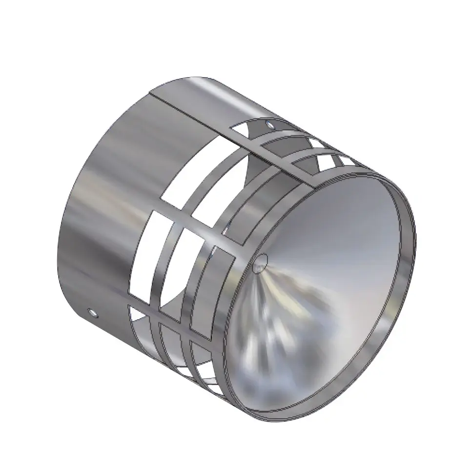 Terminale Aspirazione/Scarico Fumi Acciaio Inox