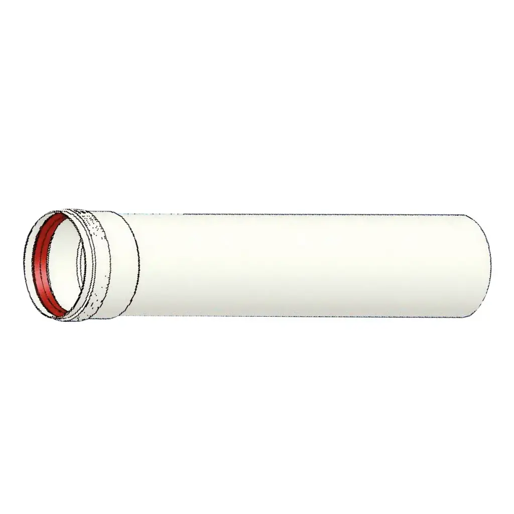 Tubo Prolunga MF Monoparete in Alluminio (250 mm)