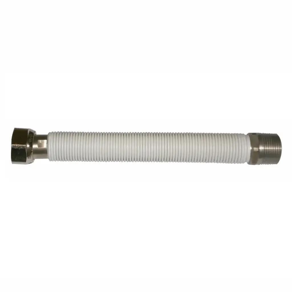 Flessibile Estensibile MF in Acciaio Rivestito per Acqua (1/2", 13cm/22cm)