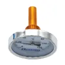 Termometro ad Immersione Bimetallico con Pozzetto