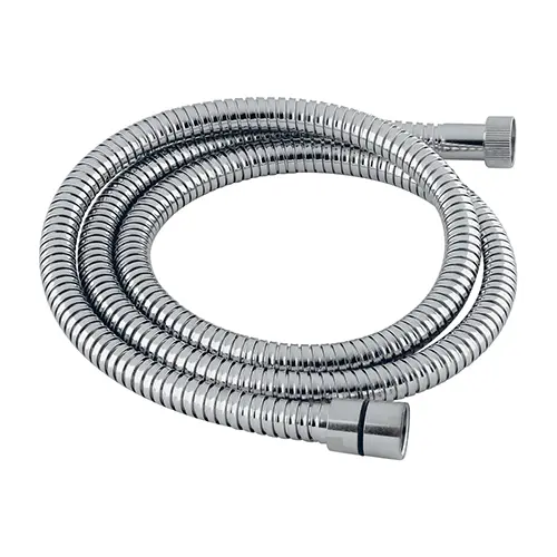 Flessibile Doccia con Doppia Aggraffatura Attacco Conico Ottone Cromato (1.5 m)