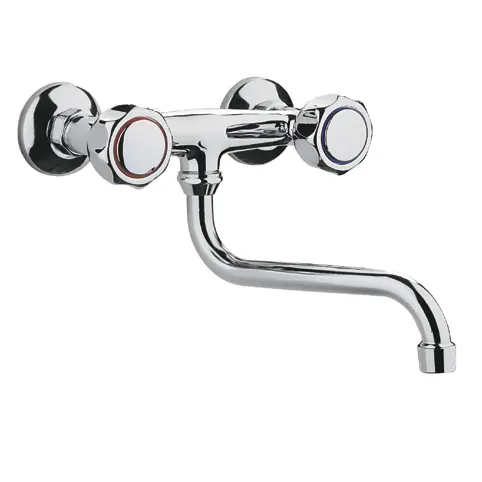 Oioli Esa Gruppo Lavello a Parete Canna a "S"