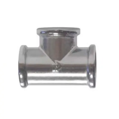 Tee FFF Ottone Cromato