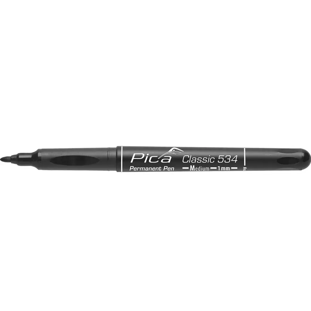 Penna Indelebile Professionale con Punta Tonda Media 1mm - Pica