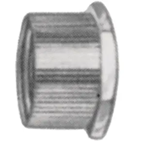 Boccola Cromata Pucci art.80009032 per Pulsante in Ottone Cassetta Incasso Pucci Rame