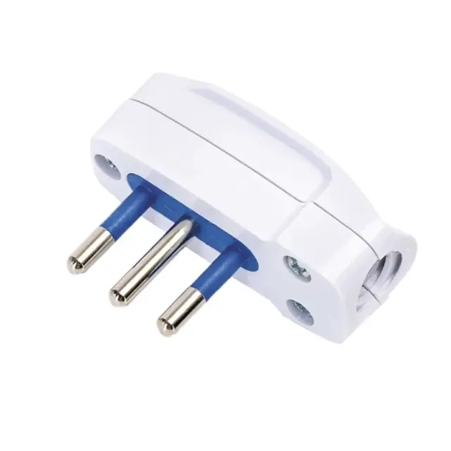 Spina Elettrica Piatta Mobile 2 Poli + Terra 16A