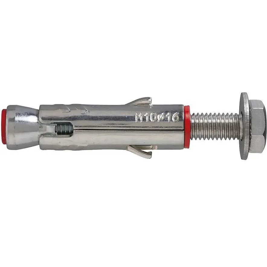 Tassello in Acciaio con Vite Testa Esagonale - Elematic Serie ELM/V