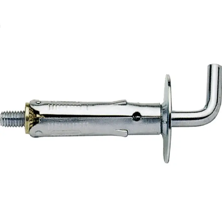 Gancio Medio Tassello in Acciaio Elematic Serie EAP/GM