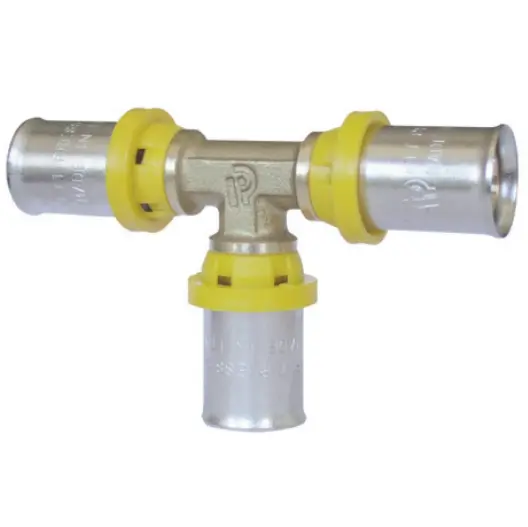 Tee a Pressare Multistrato Gas