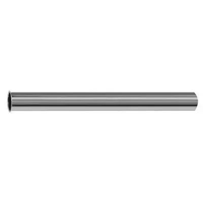 Cannotto Dritto con Flangia in Ottone Cromato L.300mm