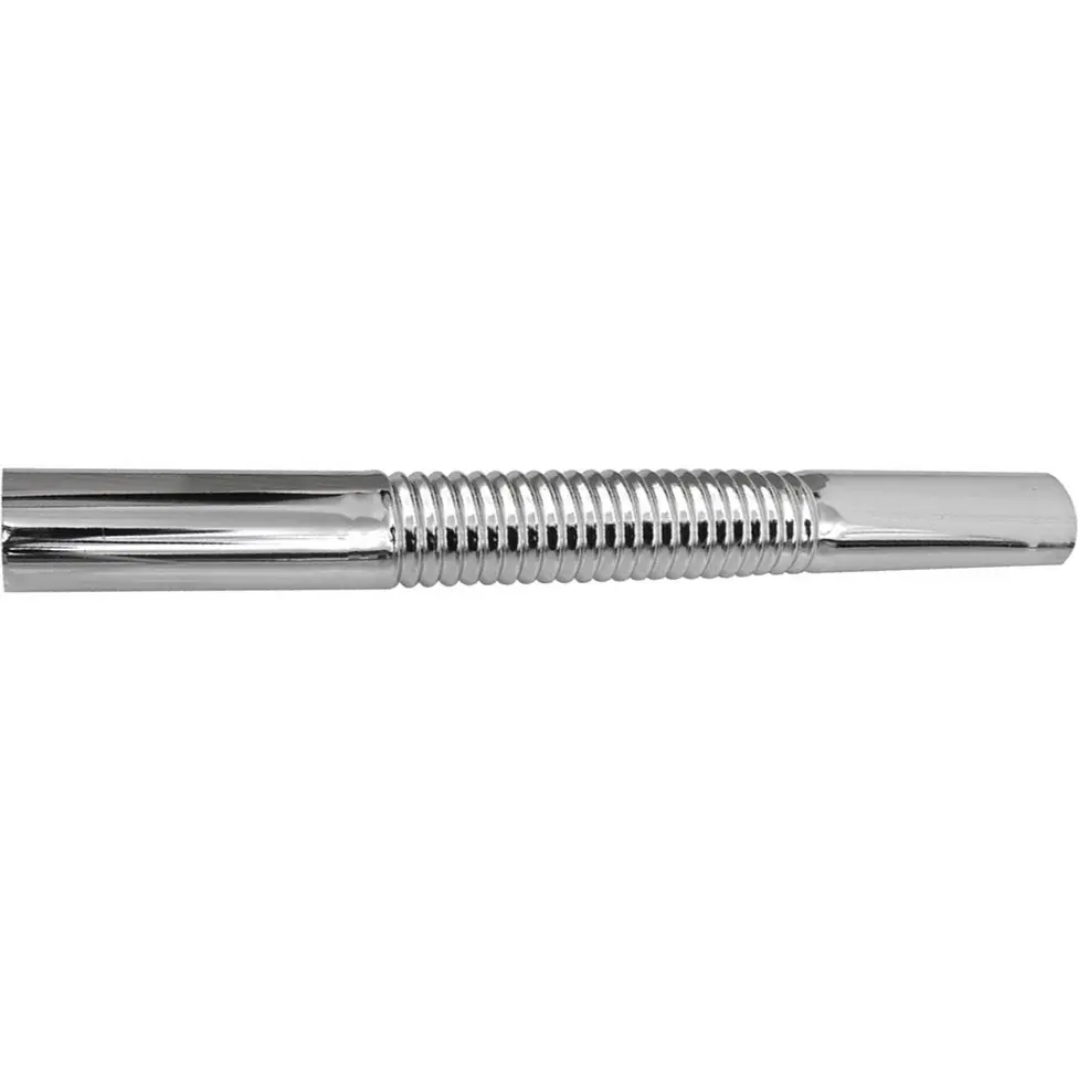 Cannotto Pieghevole in Ottone Cromato L.300mm (Ø32)