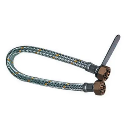 Flessibile FF Ø1/2" in Acciaio per Bombola Gas (50 cm)