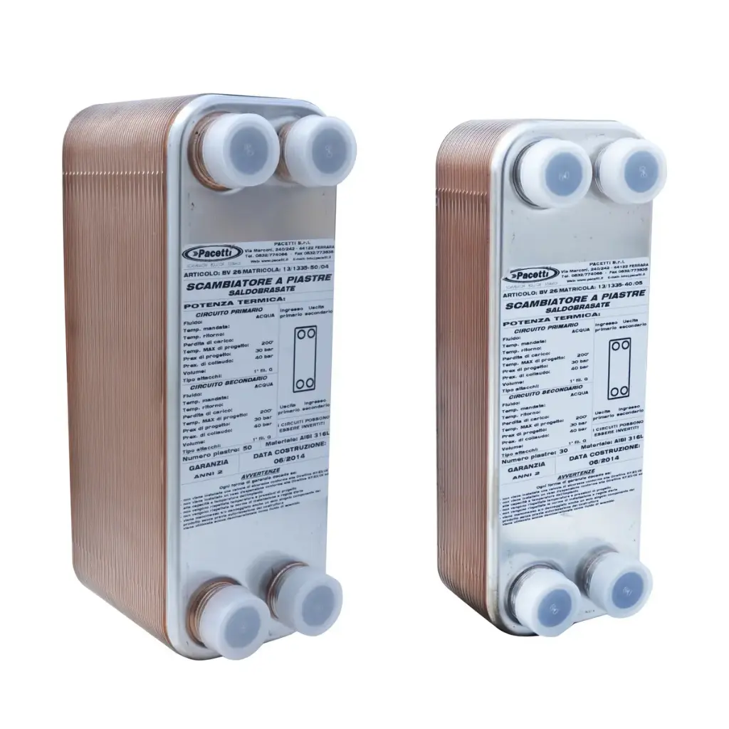 Scambiatore di Calore a Piastre Saldobrasato (-160°/+200°)
