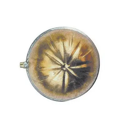 Sfera Tonda in Rame con Nottolino Ø1/4" (Ø150)