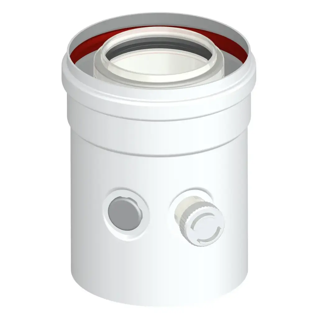 Partenza Verticale Coassiale MF Ø60/100