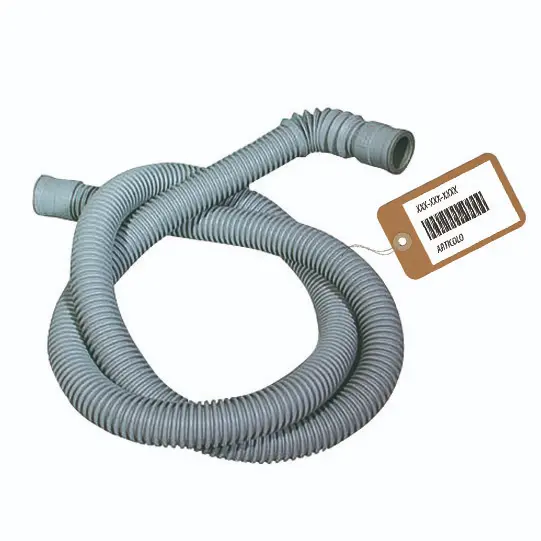 Tubo Flessibile Corrugato per Scarico Lavatrice