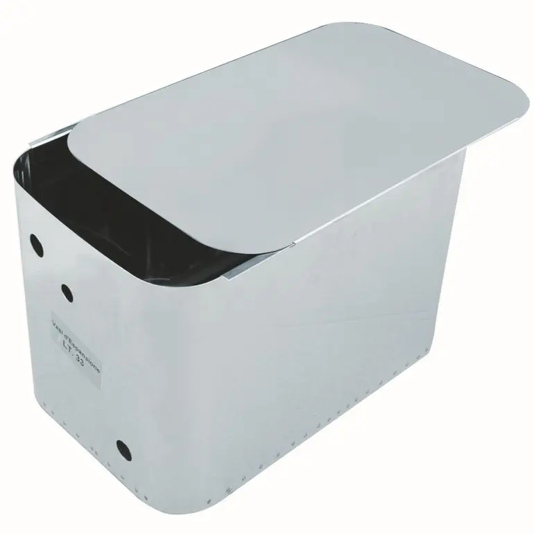 Vaso di Espansione Aperto in Acciaio Inox lt.30