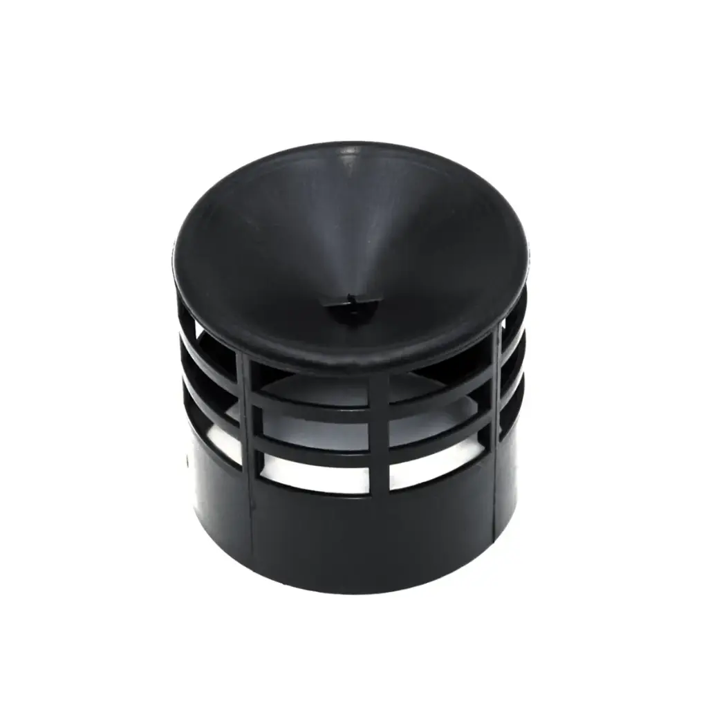 Terminale Scarico Fumi PP Nero