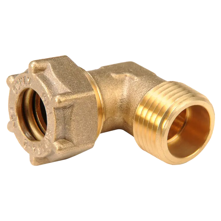 Gomito M a Compressione Tenuta Oring (10 x 1/2")