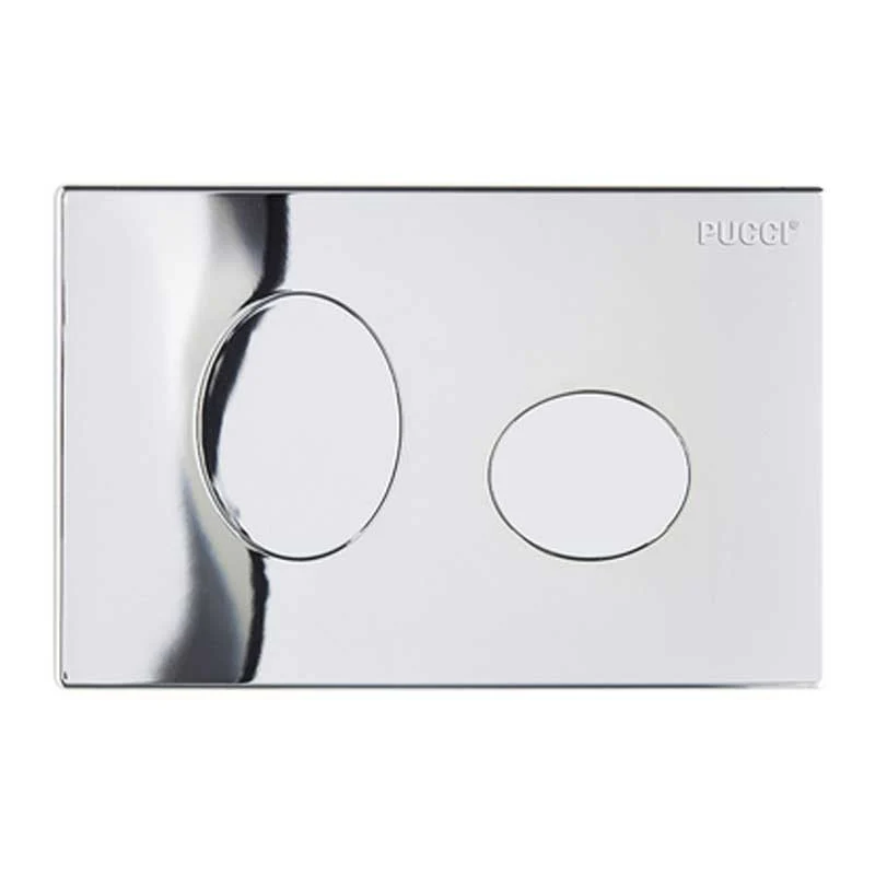 Pucci Placca di Comando Eco Cromata Ellisse art.80130552