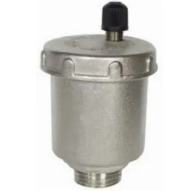 Valvola Scarico Aria Automatica Dritta Nichelata (3/8")