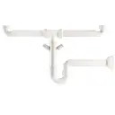 Sifone per Lavello 2 Vie Ø1"1/2x40 in PP con 2 Attacchi Lavatrice/Lavastoviglie